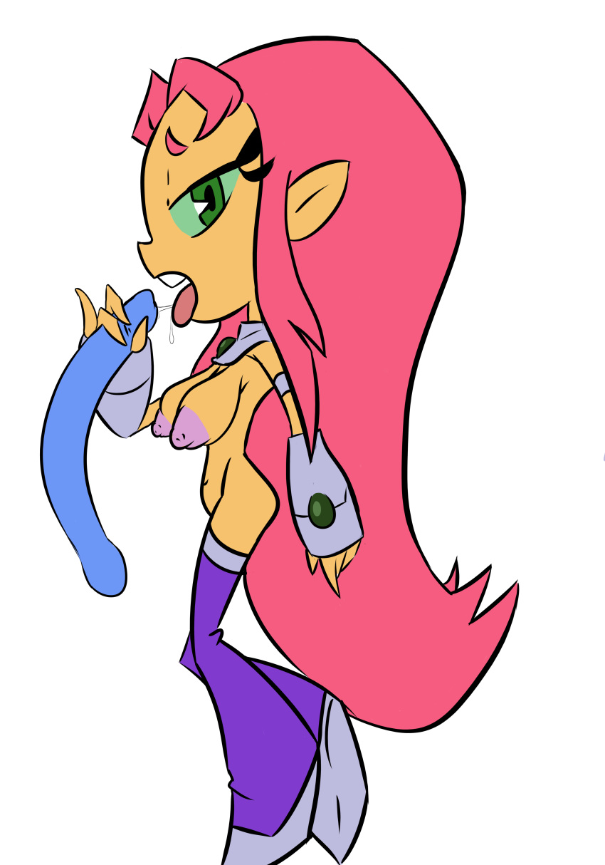 cartoon_network dc_comics nipples nude starfire tagme teen_titans teen_titans_go terrible_the_drawfag