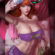 Cartoon Porn – 1girl alternate costume aqua eyes arm up armpits bare shoulders big breasts