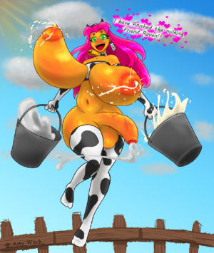 Cartoon Porn – 1futa alien alien girl animal costume animal print areola artywitch balls