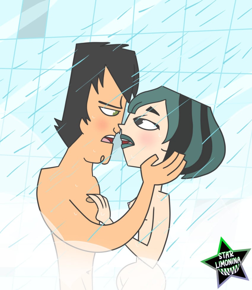 Cartoon Porn – 1boy 1girl 1girl about to kiss cartoon network fresh tv goth girl green eyes