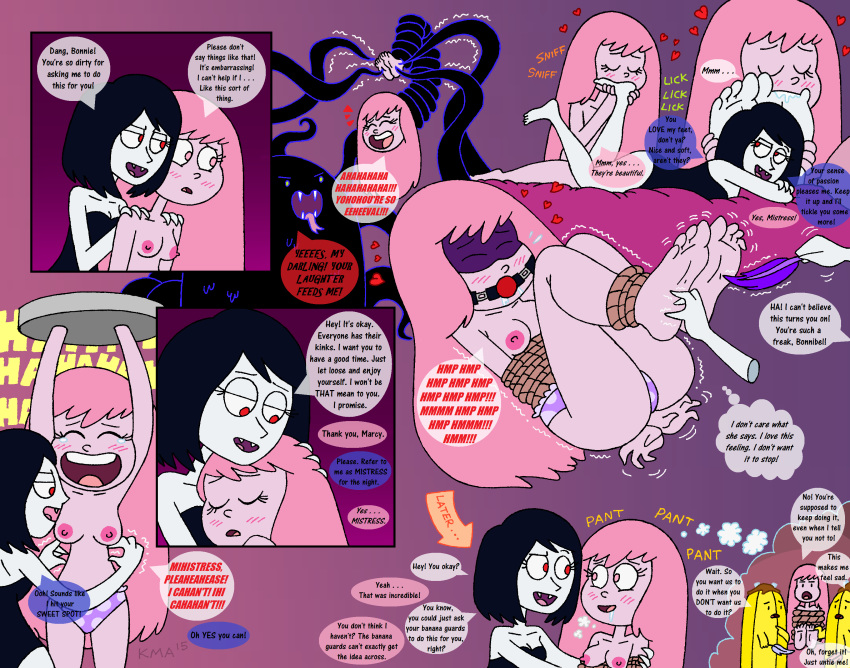 Cartoon Porn – 1girl 2015 2 girls absurd res absurd res adventure time ball gag banana