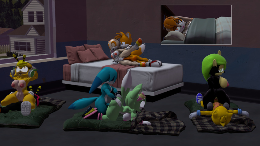 4boys 5girls aged_up archie_comics armadillo bee boomerang_(tv_network) cartoon_network charmy_bee cream_the_rabbit crossover female fennec flying_squirrel fox galestar01 kitsunami_the_fennec male matilda_the_armadillo miles_"tails"_prower multiple_boys multiple_girls nude rabbit ray_the_flying_squirrel saffron_bee sega sleepover sonar_the_fennec sonic_(series) sonic_advance_2 sonic_boom sonic_the_hedgehog_(archie) sonic_the_hedgehog_(comics) sonic_the_hedgehog_(series) vaginal_sex vanilla_the_rabbit