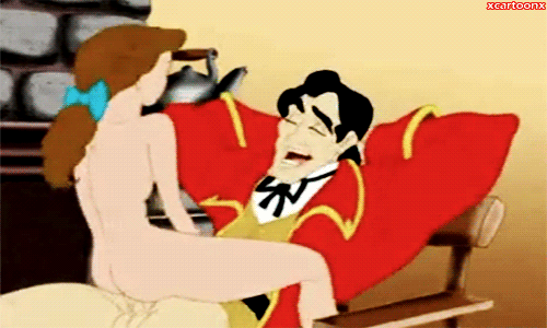 Cartoon Porn – animated beauty and the beast black hair bottomless brown hair