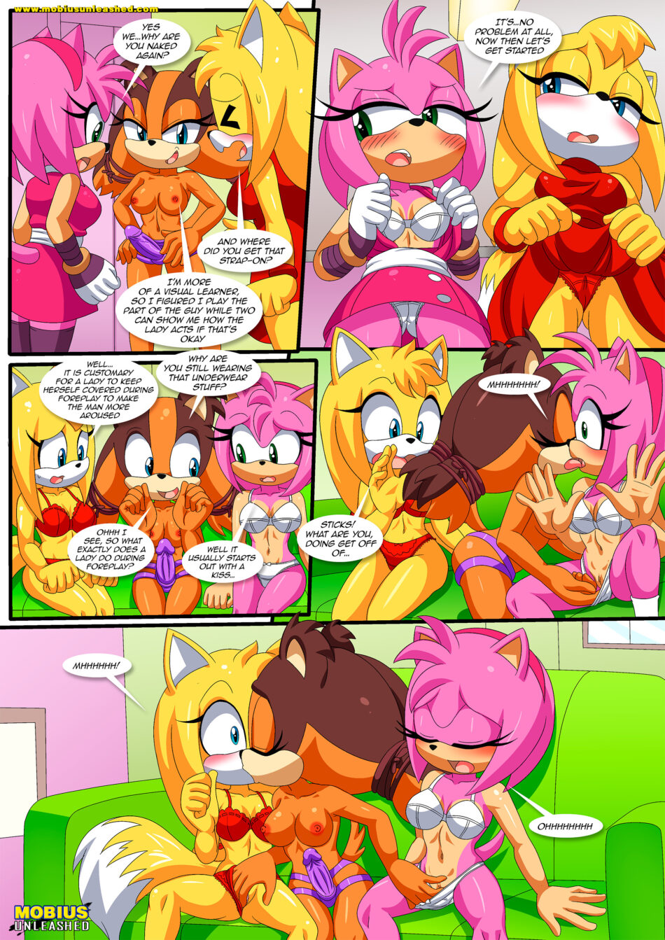 Cartoon Porn – 3girls amy rose anthro badger bbmbbf blush boomerang (tv network) breasts