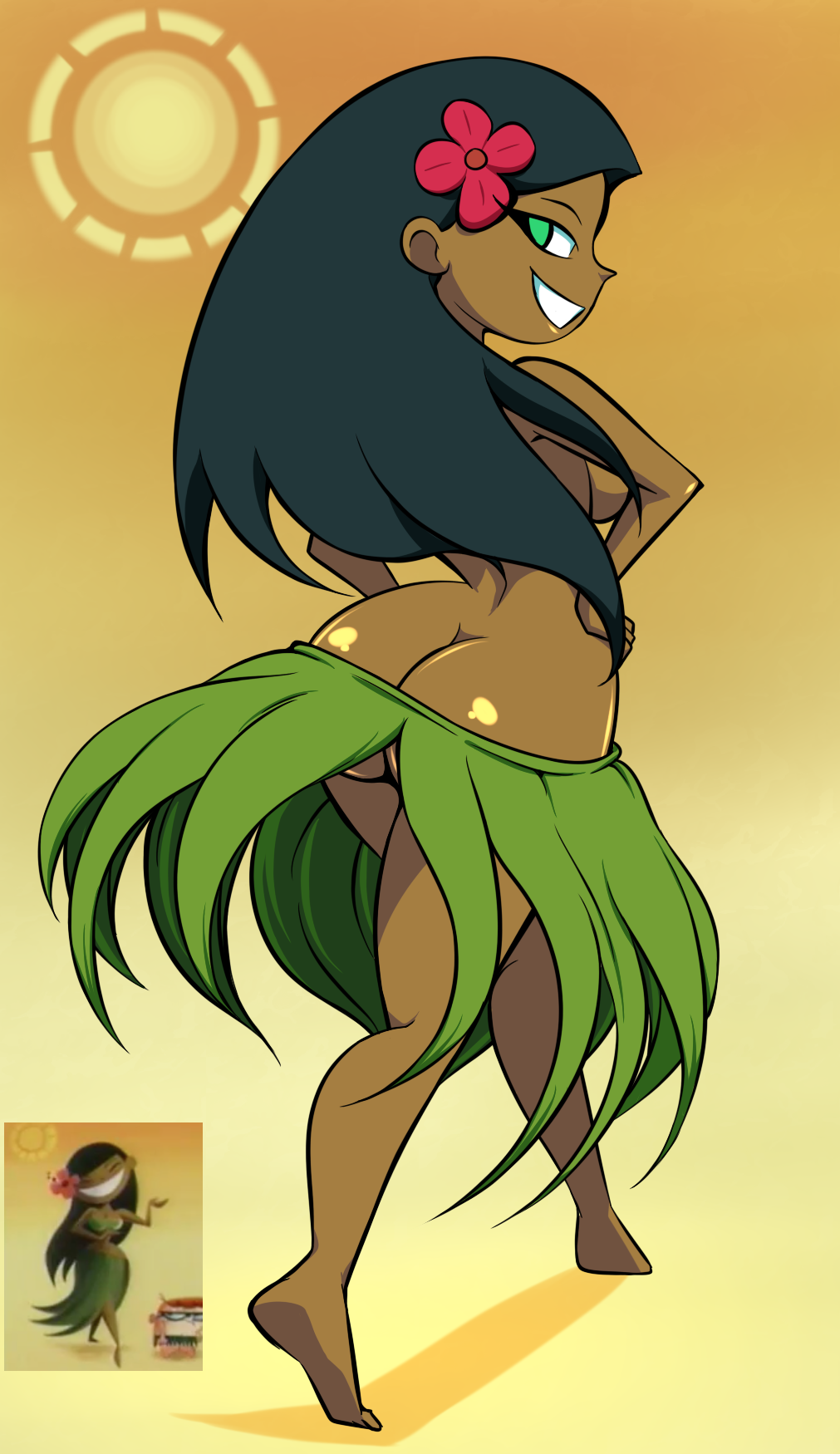 Cartoon Porn – 17:10 1girl 1girl 1girls ass ass crack back view barefoot big ass big