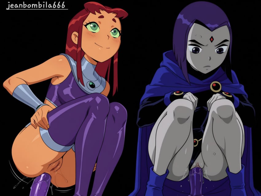 Cartoon Porn – 1girl 2 girls ai generated alternate breast size anal anal masturbation anal