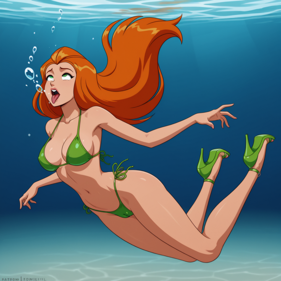 Cartoon Porn – 1girl ai generated cartoon network drowned drowning female older older