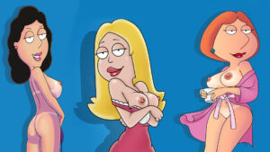Cartoon Porn – american dad black hair blonde hair bonnie swanson cartoon family guy