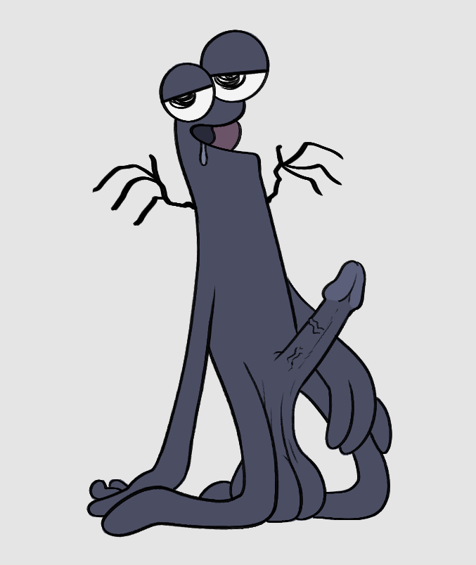 Cartoon Porn – 1girl 2022 3 fingers adult swim balls bedroom eyes black balls black body