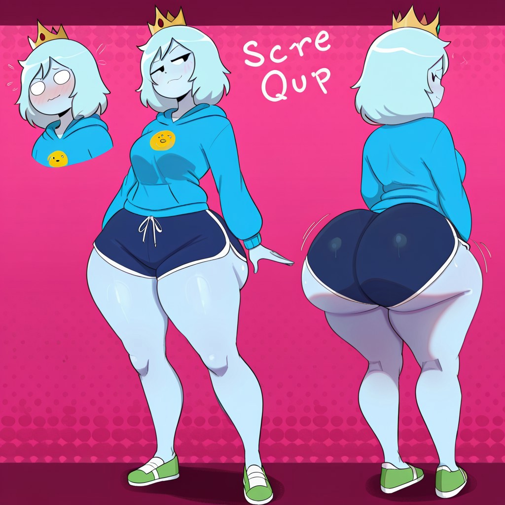 Cartoon Porn – 1girl adventure time ai generated ass big ass big breasts booty shorts