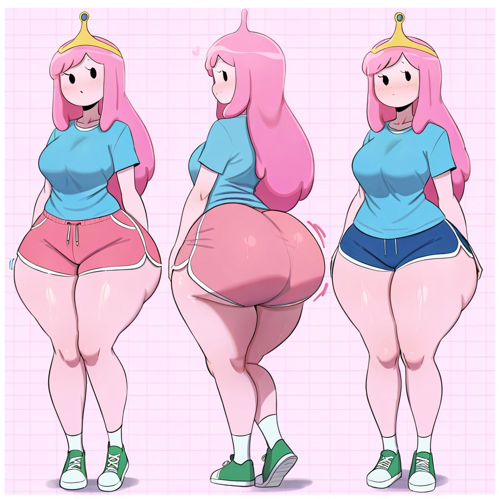 Cartoon Porn – 1girl adventure time ai generated ass big ass big breasts booty shorts