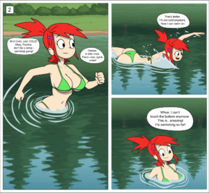 Cartoon Porn – 1girl ai generated bikini cartoon network comic female foster’s home for
