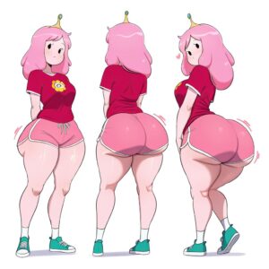 Cartoon Porn – 1girl adventure time ai generated ass big ass big breasts booty shorts