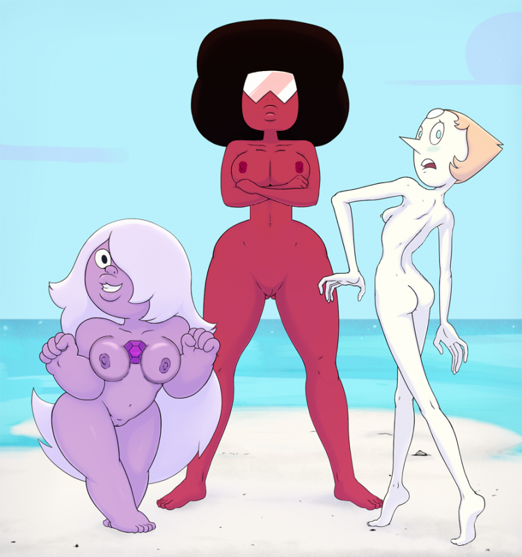 Cartoon Porn – 1girl 3 girls alien alien girl alien humanoid amethyst (steven universe)