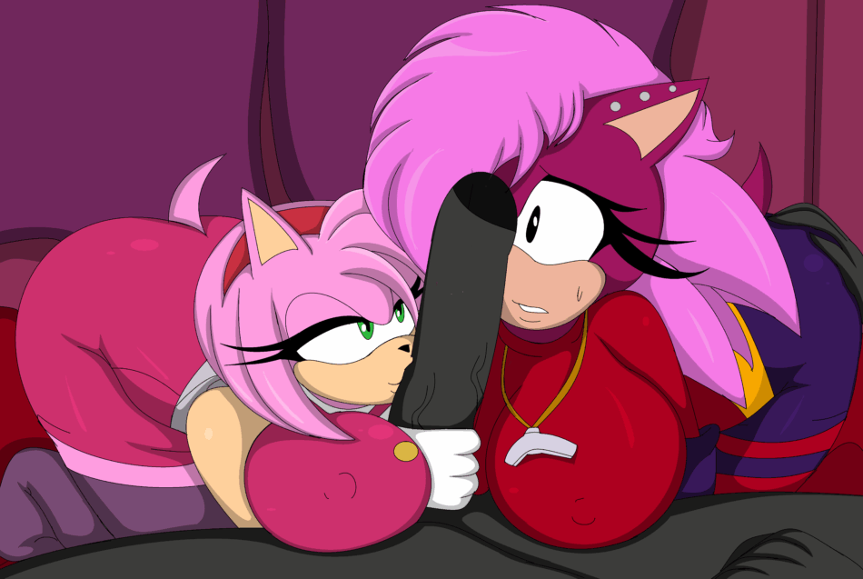 Cartoon Porn – 1boy 2girls amy rose anthro boomerang (tv network) cartoon network cbear624