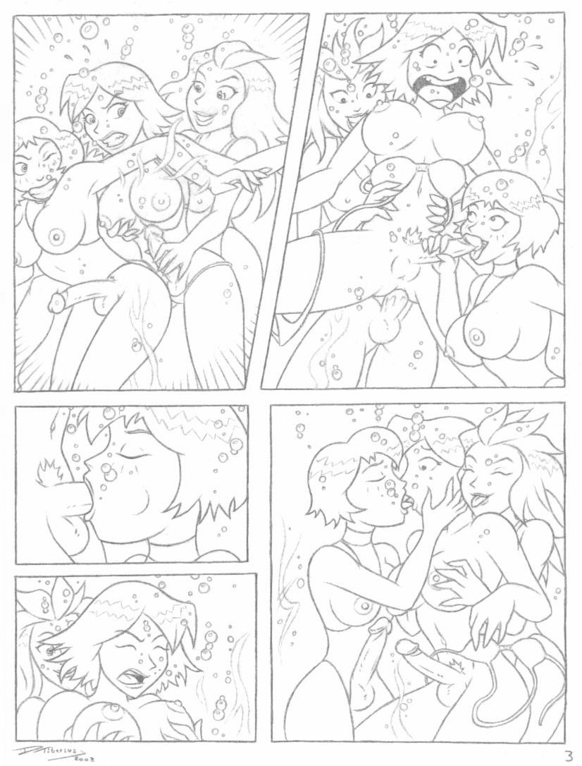 Cartoon Porn – 3futas alex (totally spies) black hair blonde hair blue eyes cartoon network