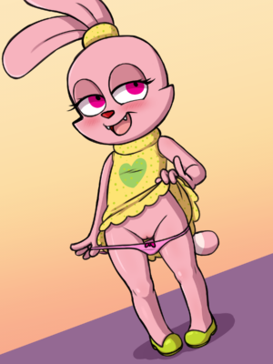 Cartoon Porn – 1girl 2024 3:4 absurd res anthro bear blush cartoon network chowder (series)