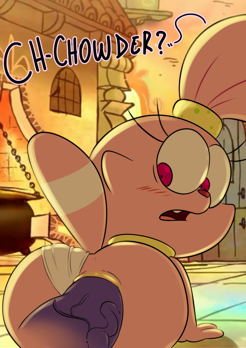 1boy 1girl 2023 all_fours anal anal_sex anthro anthro_on_anthro anthro_penetrated anthro_penetrating anthro_penetrating_anthro anus ass blush building cartoon_network chowder chowder_(series) clothing clothing_aside detailed_background dialogue disembodied_penis doggy_position duo english_text female female_penetrated from_behind_position fur genitals headgear headwear high_res humanoid_genitalia humanoid_penis interspecies lagomorph leporid looking_pleasured male male/female male_penetrating male_penetrating_female mammal narrowed_eyes open_mouth outside outside_sex panini_(chowder) panties panties_aside penetration penile penile_penetration penis penis_in_ass pink_body pink_eyes pink_fur pink_tail pokachu purple_body purple_penis purple_skin rabbit sex shocked tail teeth text tongue underwear underwear_aside vein veiny_penis white_clothing white_panties white_underwear yellow_clothing yellow_headwear young young_anthro young_penetrated young_penetrating