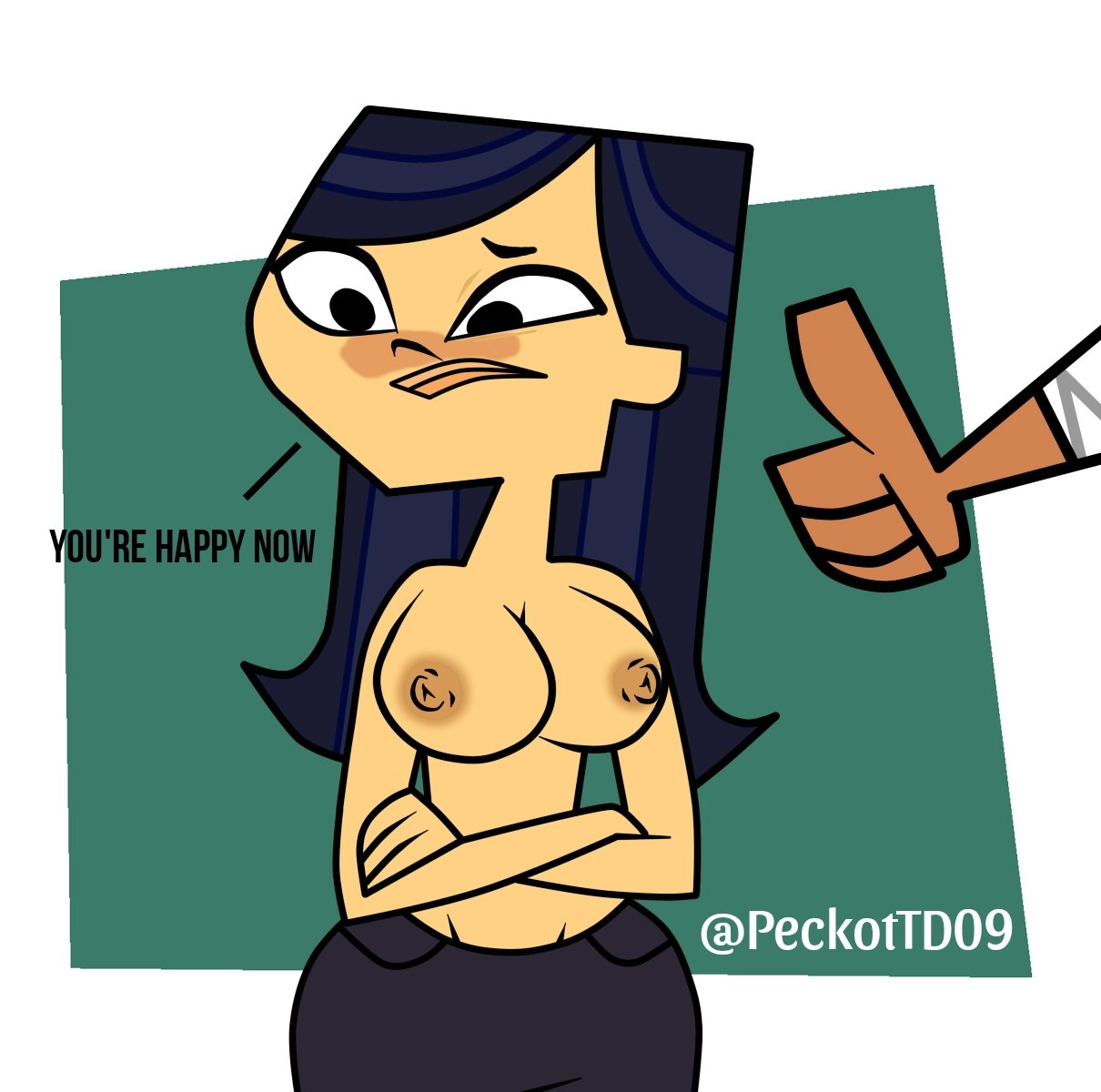 Cartoon Porn – 1girl 1girl breasts cartoon network dialogue emma (tdi) male navel nipples