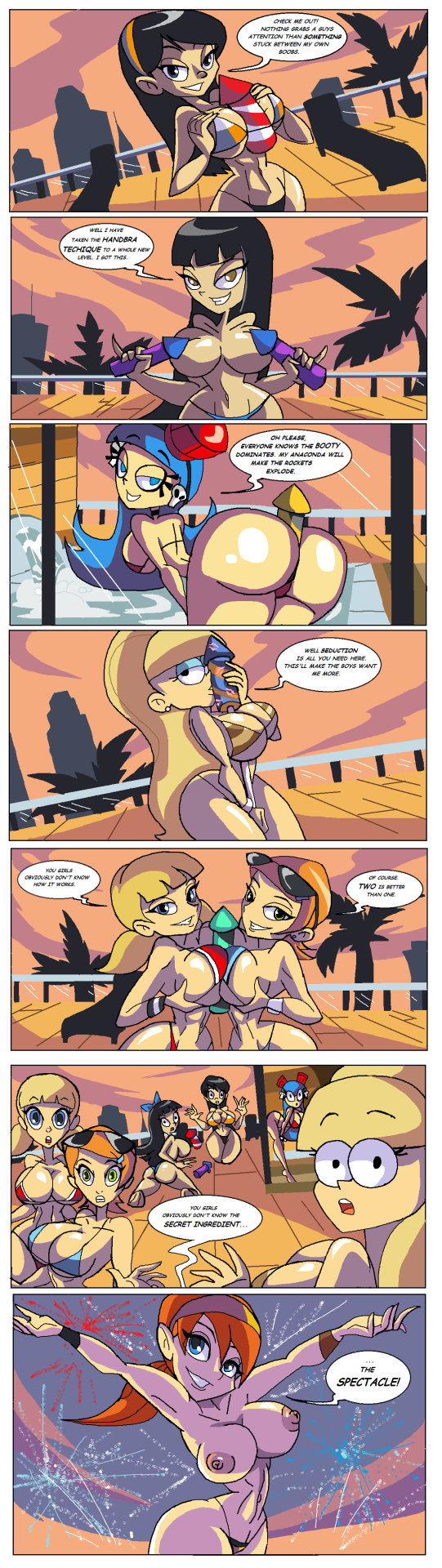 Cartoon Porn – 1girl 6+girls 7girls aged up april o’neil april o’neil (tmnt 2012) arms up
