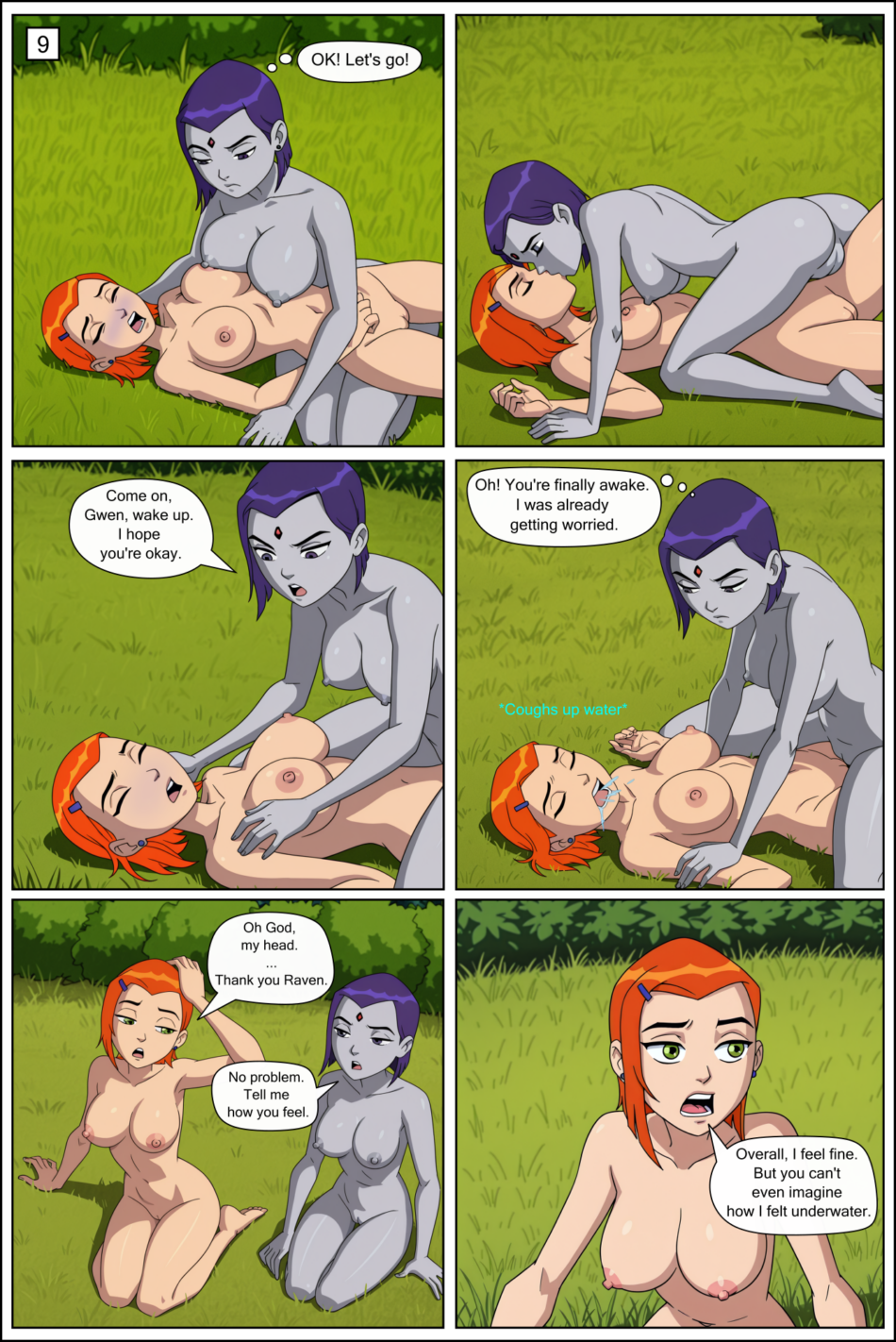Cartoon Porn – 2girls age difference ai generated ben 10 cartoon network crossover dc