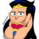 Cartoon Porn – 1girl cartoon network dc diana prince female justice league rudynood solo