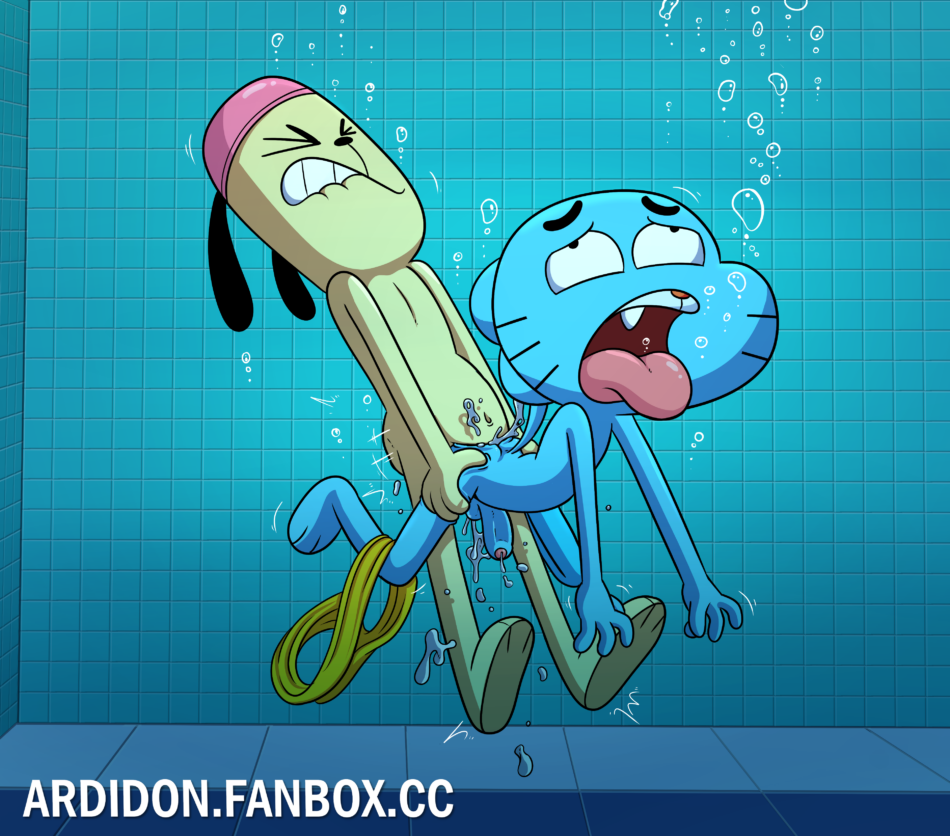 Cartoon Porn – 2boys ardidon breeding canine cartoon network cub cum in ass danger drowning