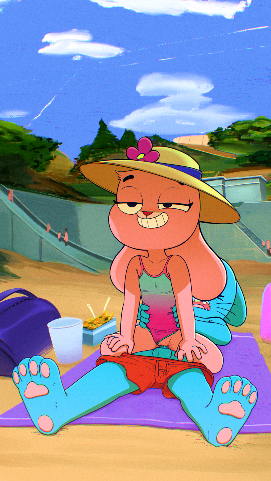 Cartoon Porn – 1boy 1girl 2025 4 toes age difference anais watterson anthro anthro on