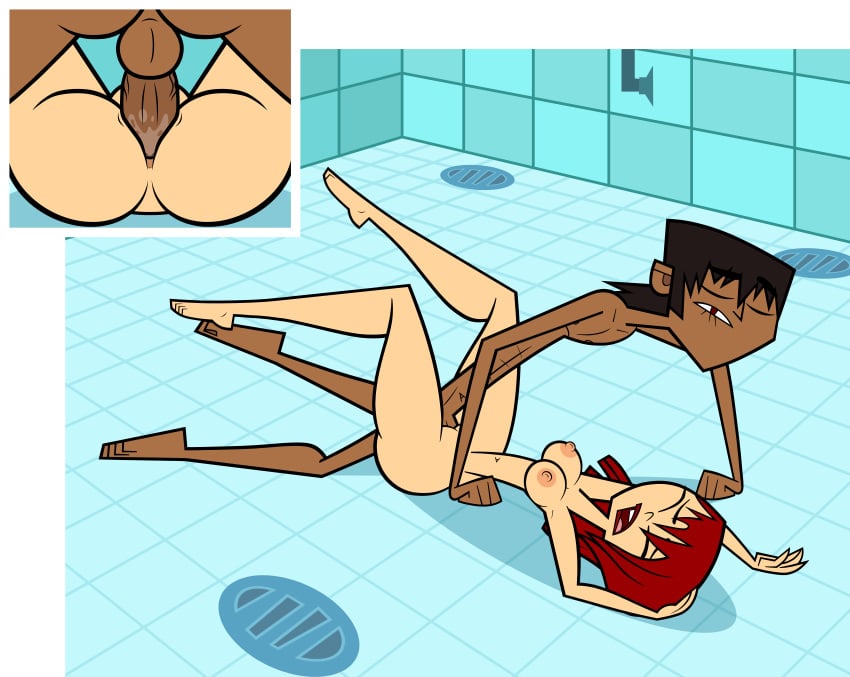 Cartoon Porn – 1boy 1girl 1girl accurate art style anal sex ass bare legs barefoot breasts