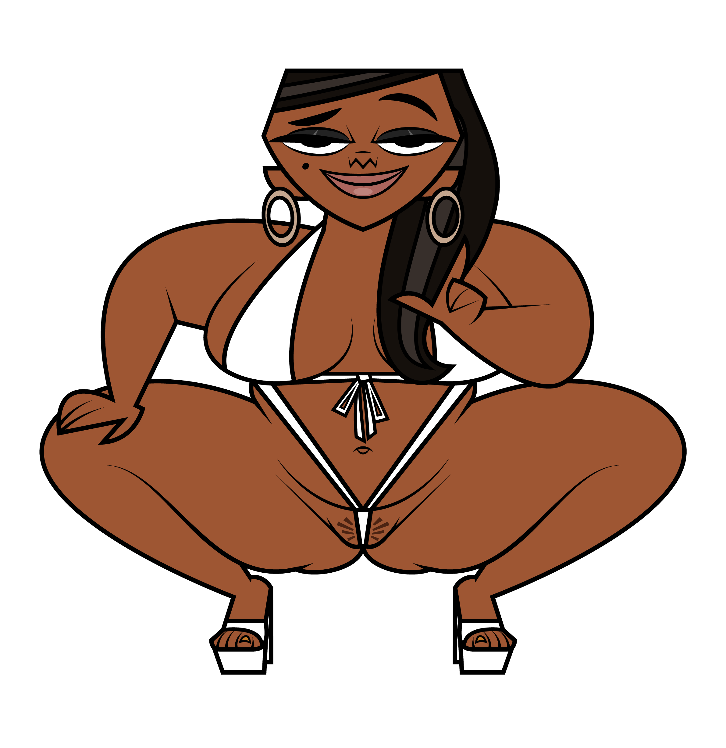 Cartoon Porn – 1girl 1girl 1girl 2d 2d (artwork) accurate art style bbw beauty mark bedroom