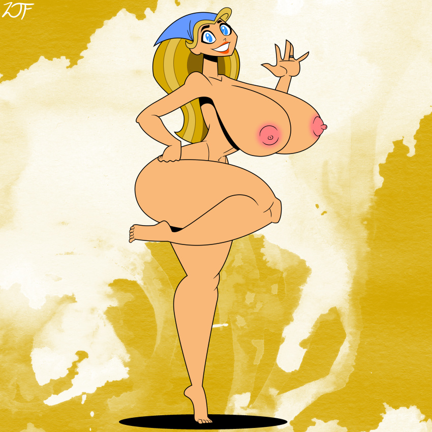 1girl 1girl 1girl alternate_breast_size areola big_breasts blonde_hair blue_eyes breasts breasts_bigger_than_head cartoon_network completely_nude completely_nude_female female_only full_body huge_breasts lindsay_(tdi) long_hair looking_at_viewer naked_female nipples nude nude nude_female redesign rustysh4ckl3ford smile solo_female standing standing_on_one_leg tiptoes total_drama_(series) total_drama_island waving wedding_ring
